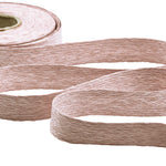 carta intrecciata 25 mm rosa baby