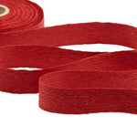 carta intrecciata 25 mm rosso