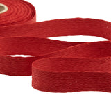 carta intrecciata 25 mm rosso