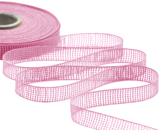 garza di carta 15 mm rosa baby