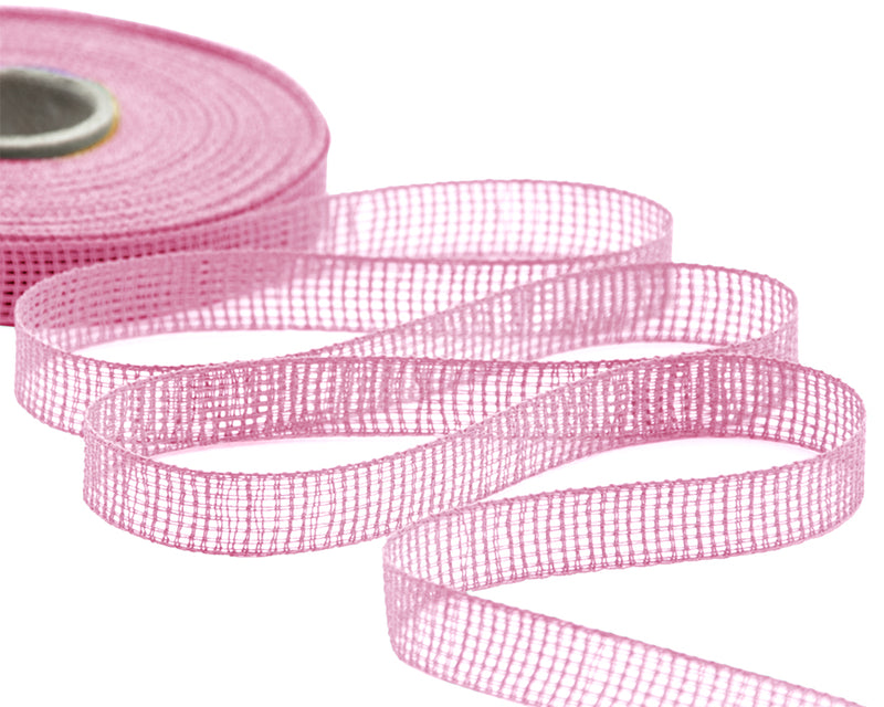 garza di carta 15 mm rosa baby