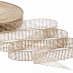 garza di carta 15 mm beige