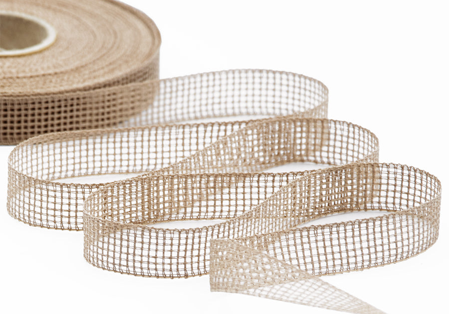 garza di carta 15 mm beige