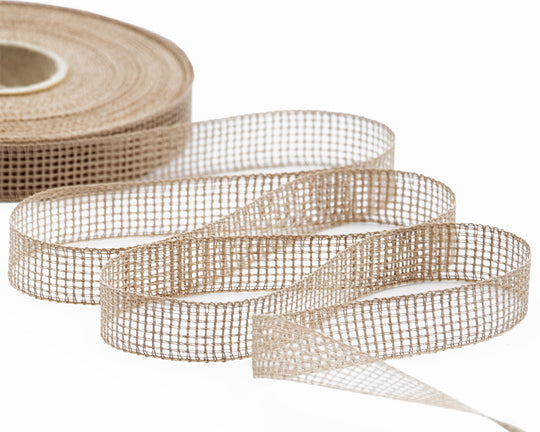 garza di carta 15 mm beige