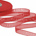 garza di carta 15 mm rosso