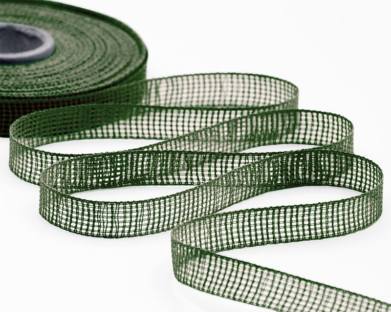 garza di carta 15 mm verde inglese