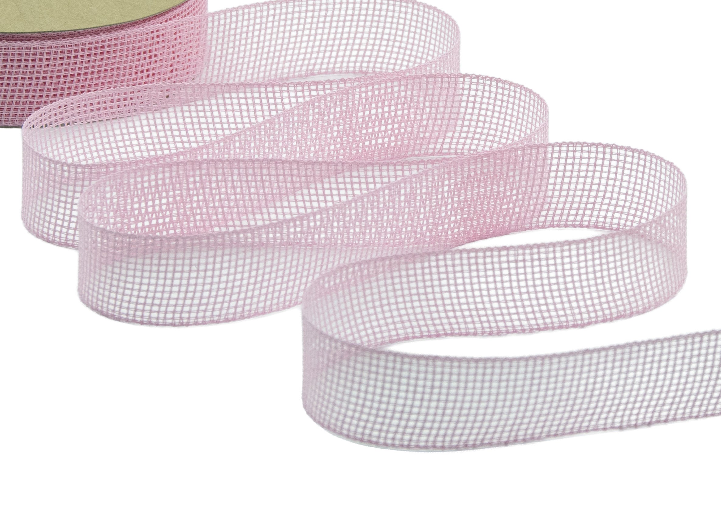 garza di carta 25 mm rosa baby