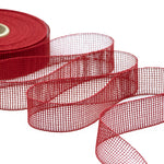 garza di carta 25 mm rosso