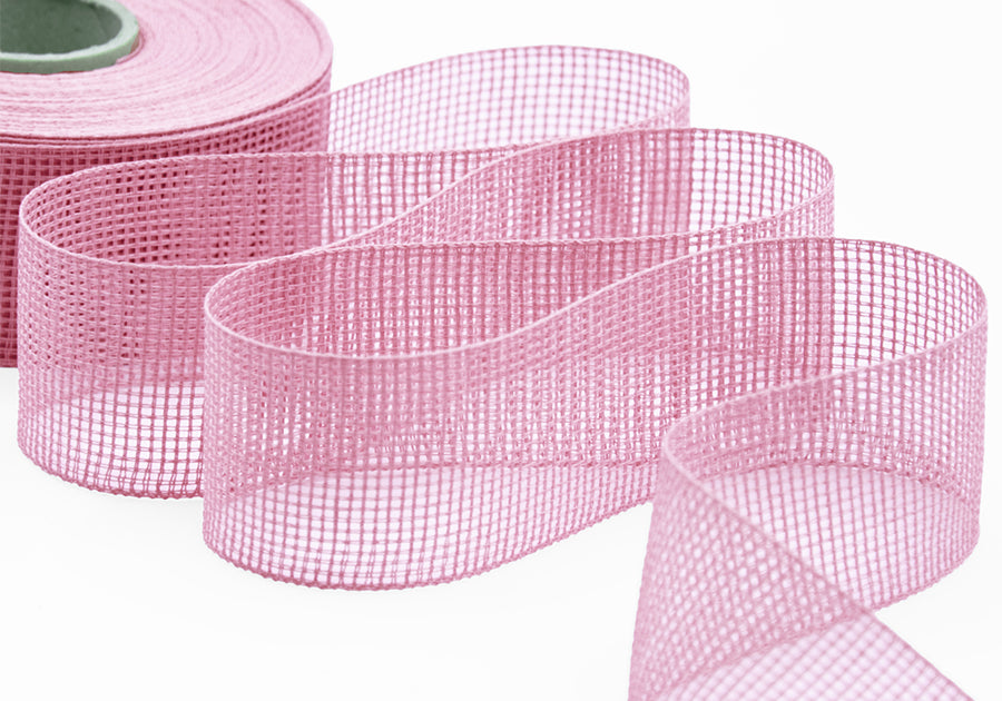 garza di carta 40 mm rosa baby