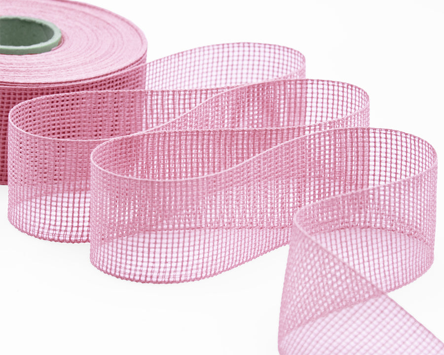 garza di carta 40 mm rosa baby