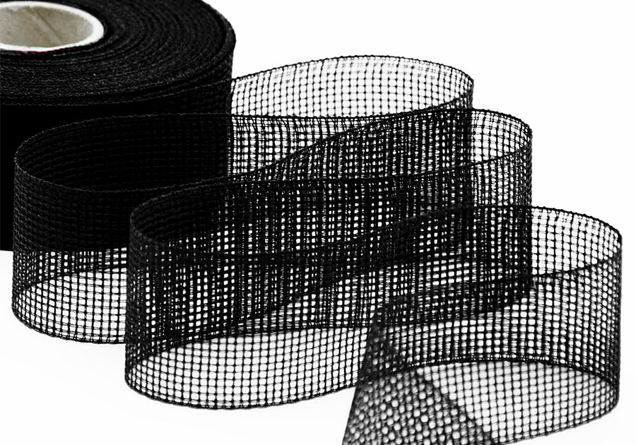 garza di carta 40 mm nero