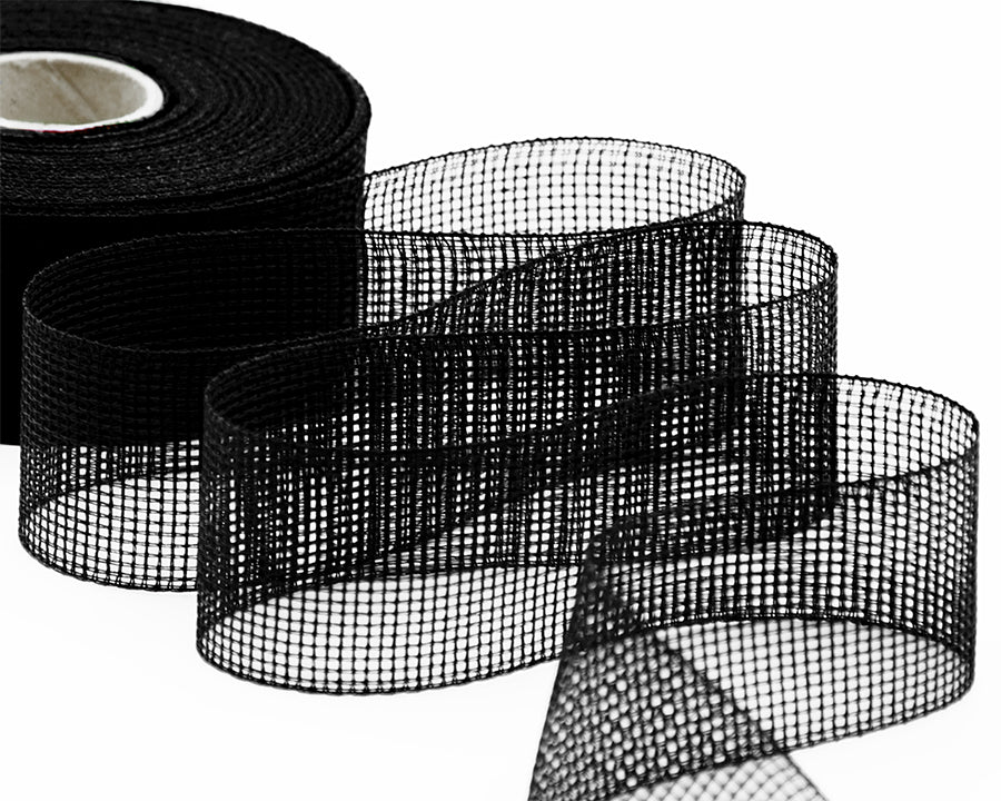 garza di carta 40 mm nero