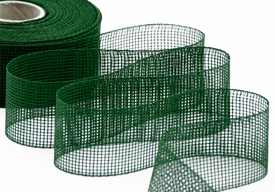 garza di carta 40 mm verde inglese