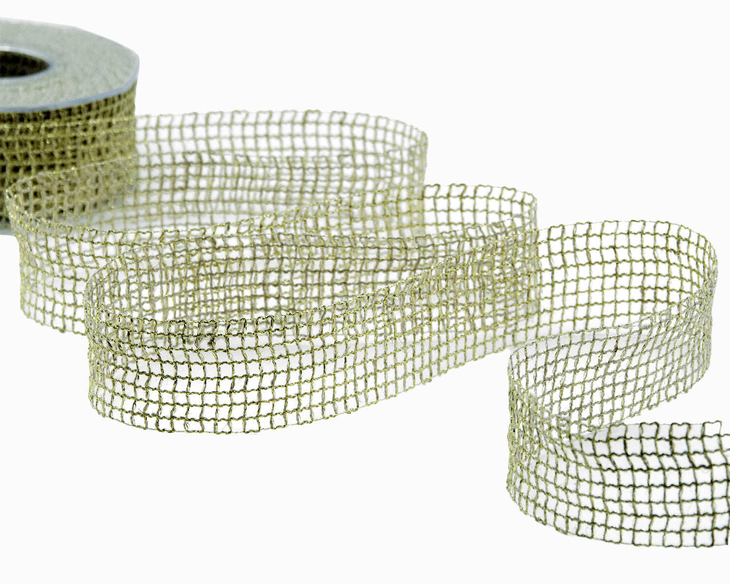 rete con lino 40 mm oro