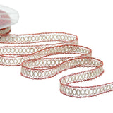 Linen Network 15 MM Red