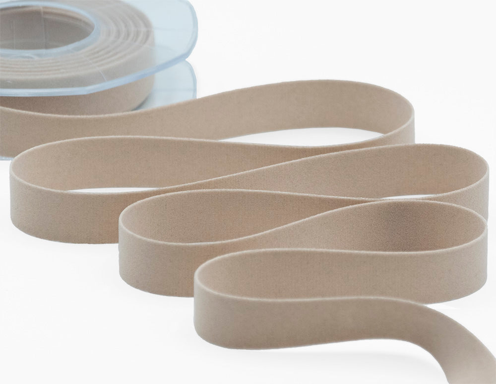 velluto doppio 15 mm beige