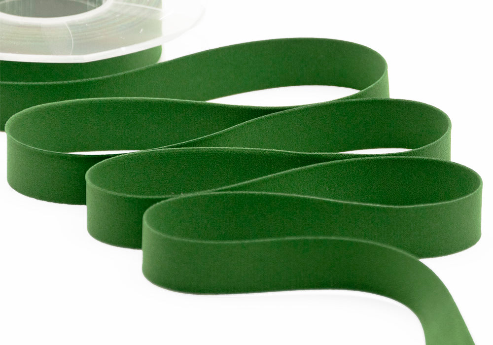 velluto doppio 15 mm verde inglese