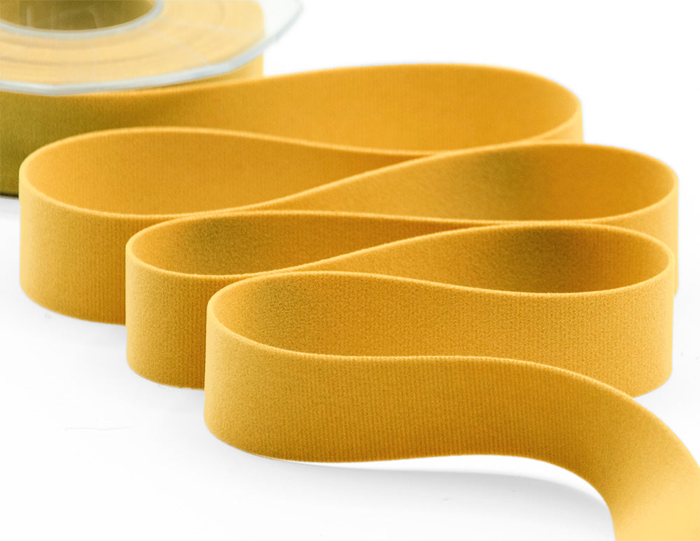 velluto doppio 25 mm oro antico
