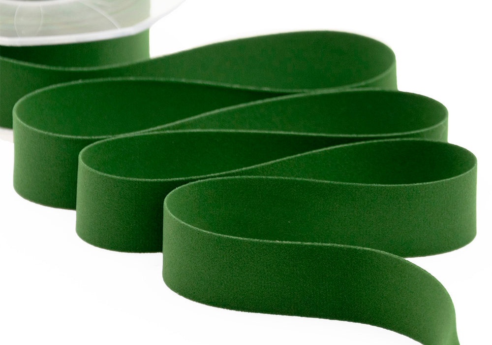 velluto doppio 25 mm verde inglese