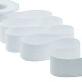 velluto doppio 40 mm bianco naturale