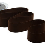 velluto doppio 40 mm marrone