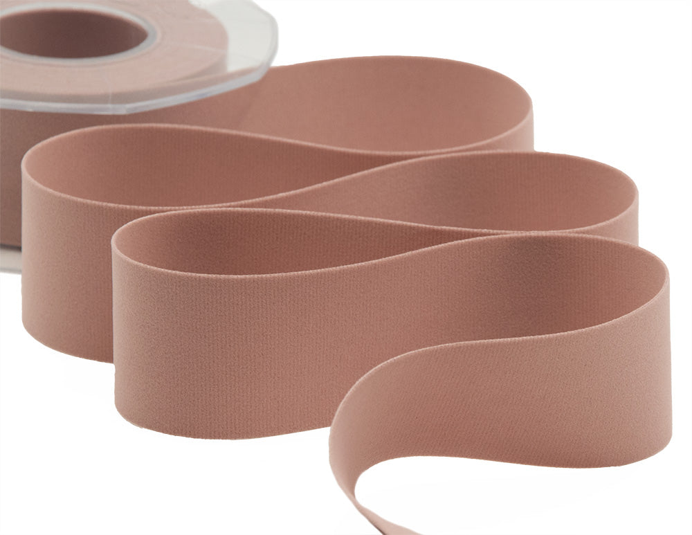 velluto doppio 40 mm cipria scuro