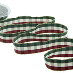 scozzese verde e rosso 25 mm oro