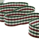 scozzese verde e rosso 65 mm oro