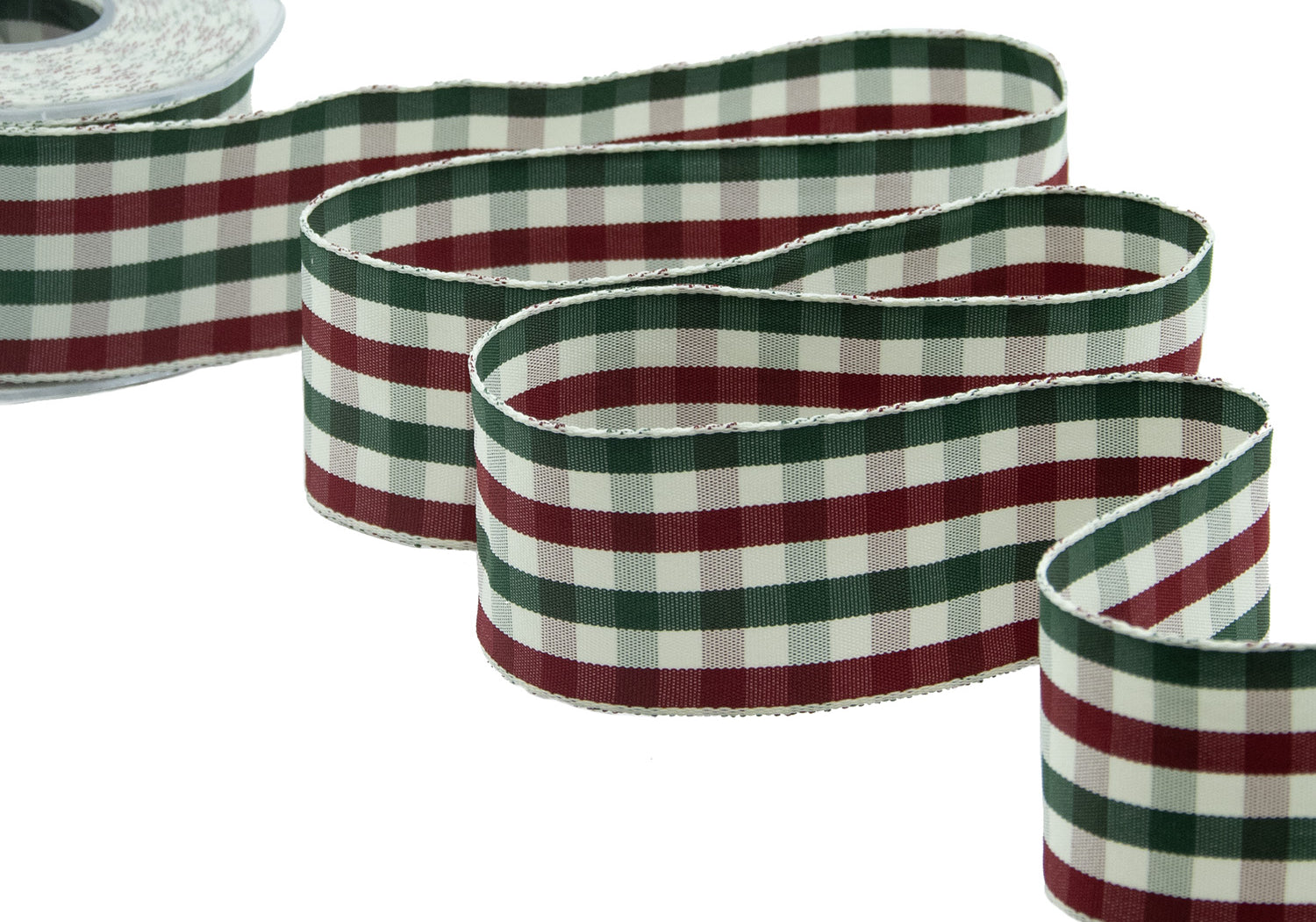 scozzese verde e rosso 65 mm multicolore