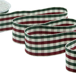 scozzese verde e rosso 65 mm multicolore