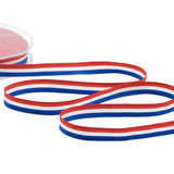 Raso Tricolore 10 mm Blu Scuro