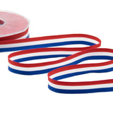 Raso Tricolore 16 mm Blu Scuro