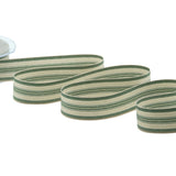 stripe rigato 25 mm verde inglese
