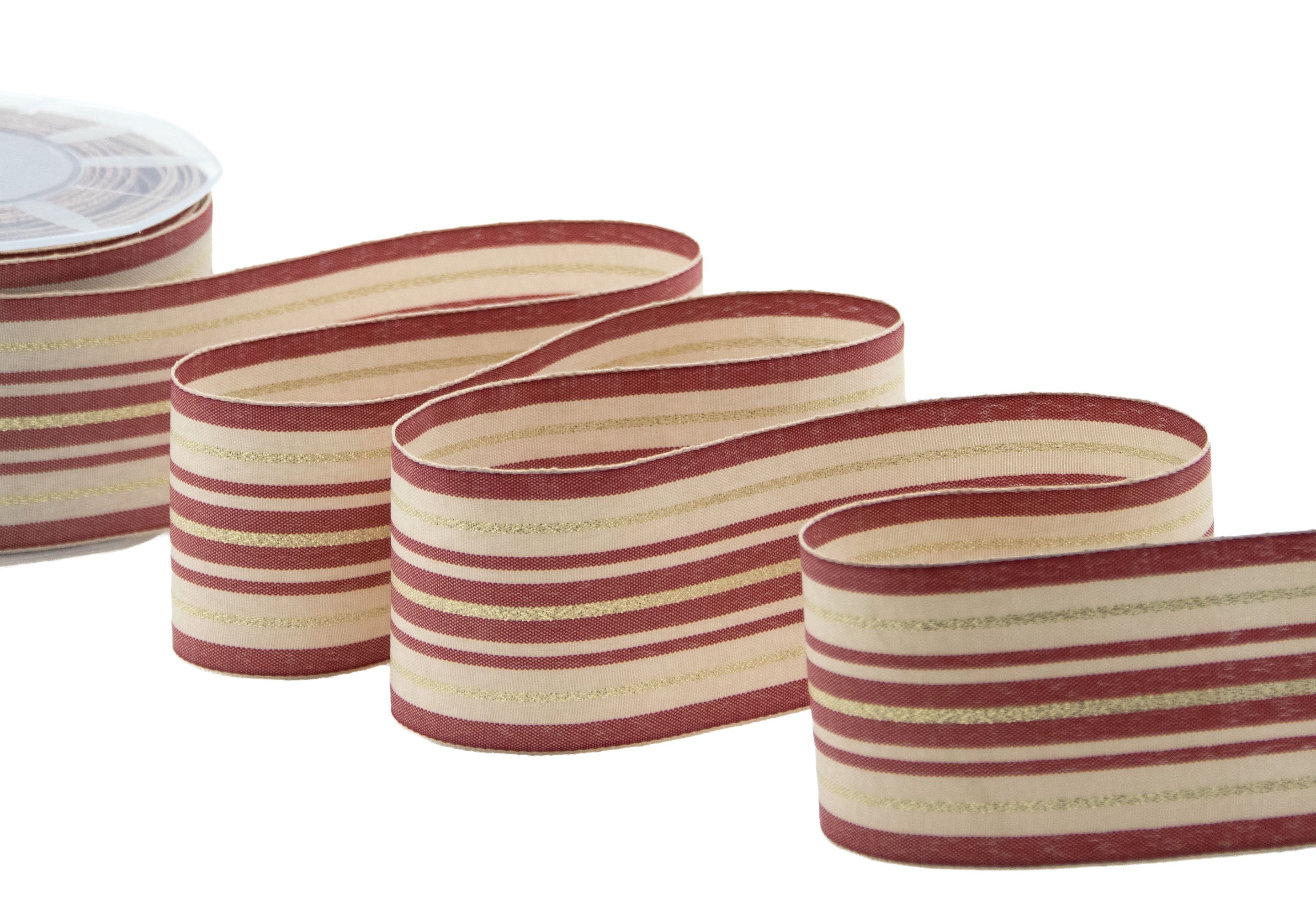 stripe rigato 55 mm amaranto