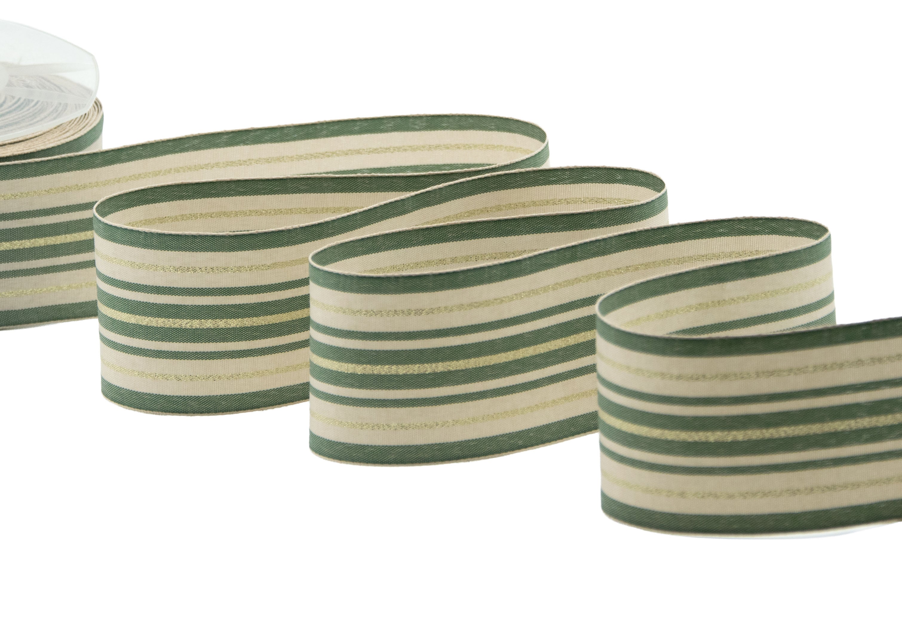 stripe rigato 55 mm verde inglese