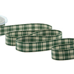 tartan scozzese 25 mm verde inglese