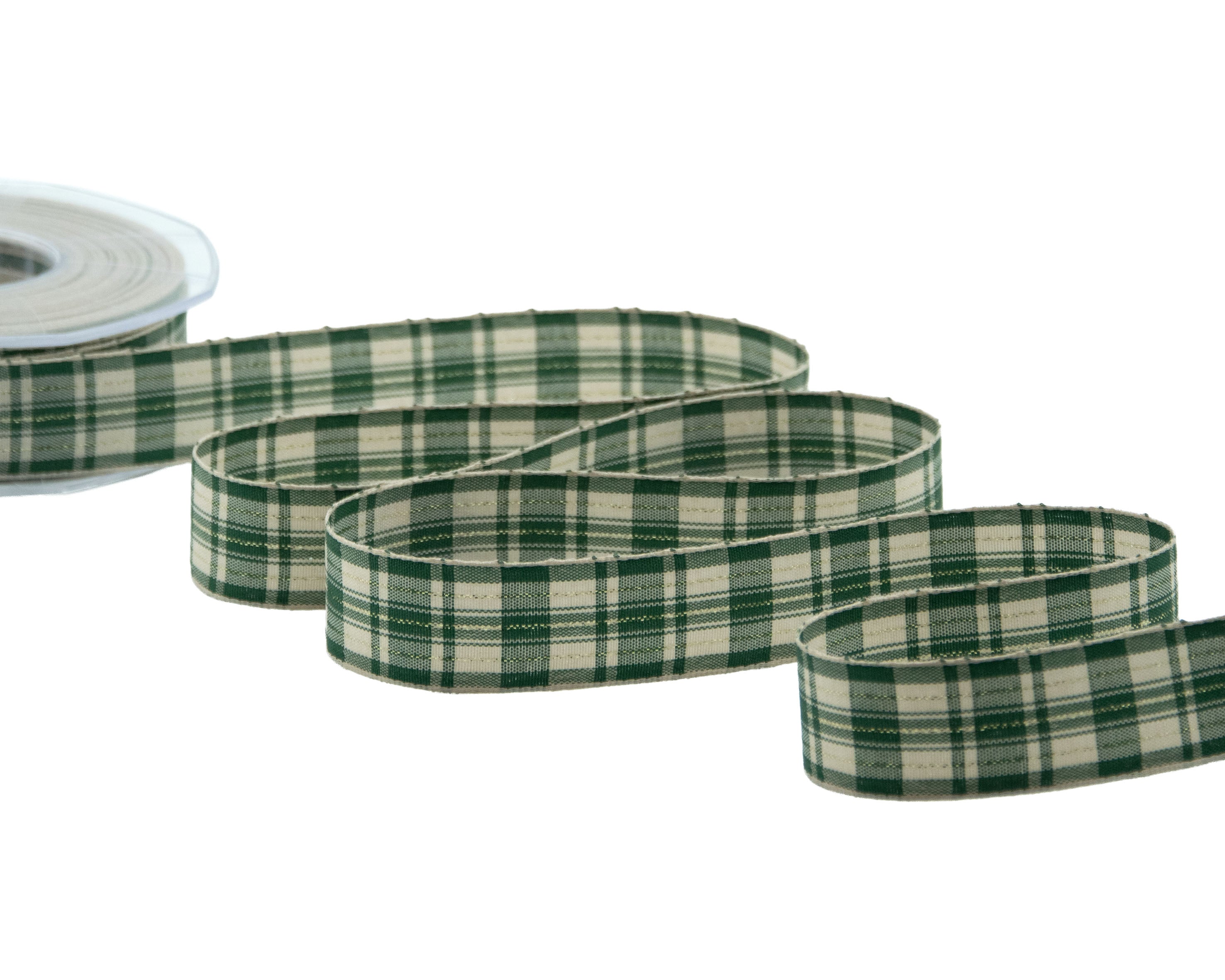 tartan scozzese 25 mm verde inglese