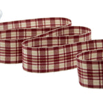 tartan scozzese 40 mm amaranto