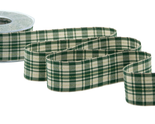 tartan scozzese 40 mm verde inglese