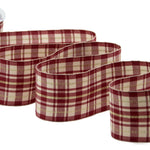 tartan scozzese 55 mm amaranto
