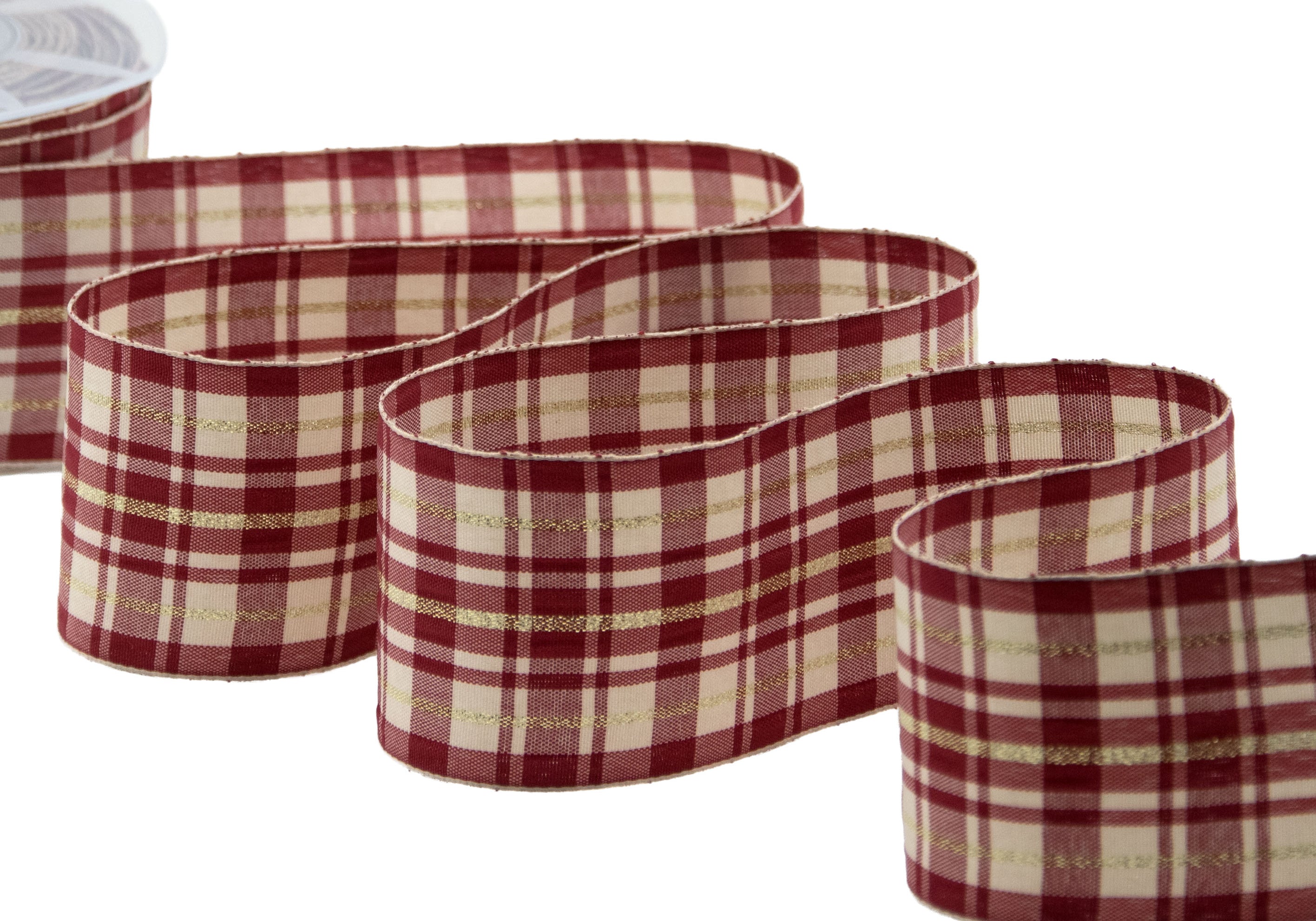 tartan scozzese 55 mm amaranto