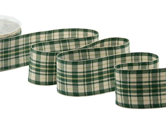 tartan scozzese 55 mm verde inglese