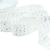 paillettes 25 mm bianco ottico