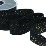 paillettes 25 mm nero