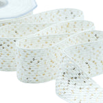 paillettes 40 mm bianco ottico
