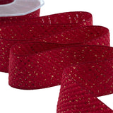 paillettes 40 mm rosso