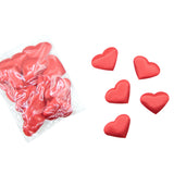 Cuori Decorativi 25 pezzi Rosso