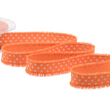 Sfrangiato Stampa Serig. 23 mm Arancio Pesca