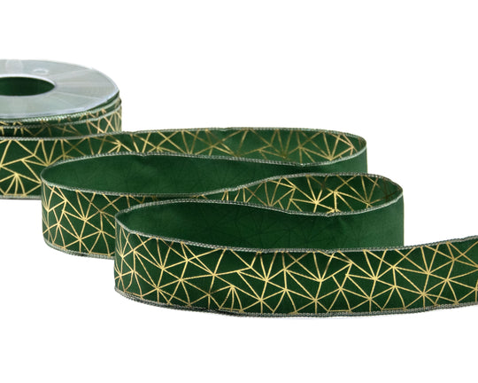 Carlotta Bords Lamé 40 mm Sérigraphie Laminée Géométrique Bleu Clair Bebé