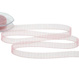 organza sfumata 10 mm stampa rosa baby